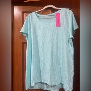 NWT Lilly Pulitzer Etta scoop neck top